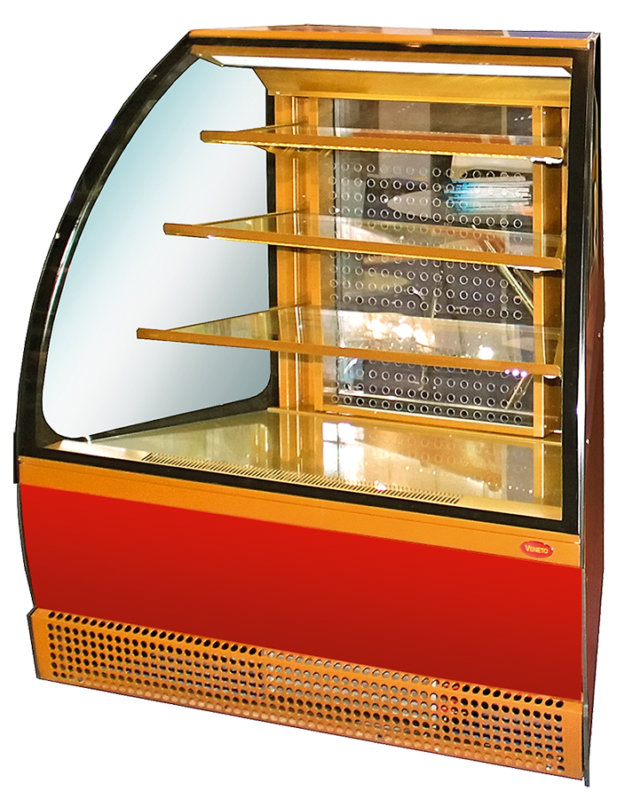 Холодильная витрина Марихолодмаш VS UN Veneto (открытая, внеш. угол, краш.)