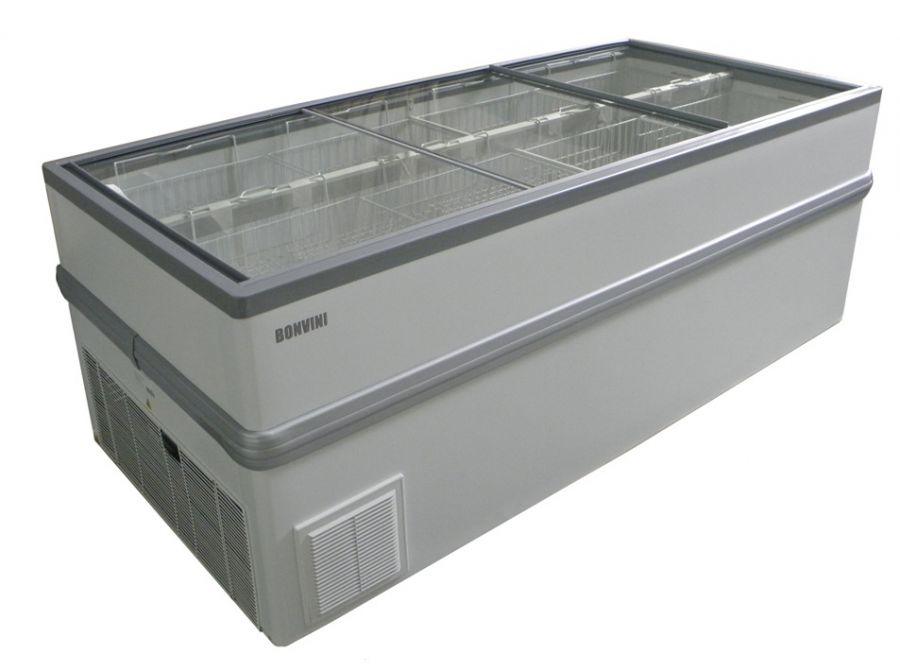 Морозильный ларь-бонета Снеж Bonvini 2100 L (серый)