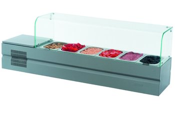 Витрина для компонентов пиццы Болоньезе-6 (6 гастр.)