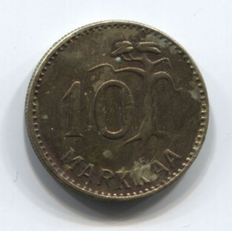 10 марок 1956 года Финляндия