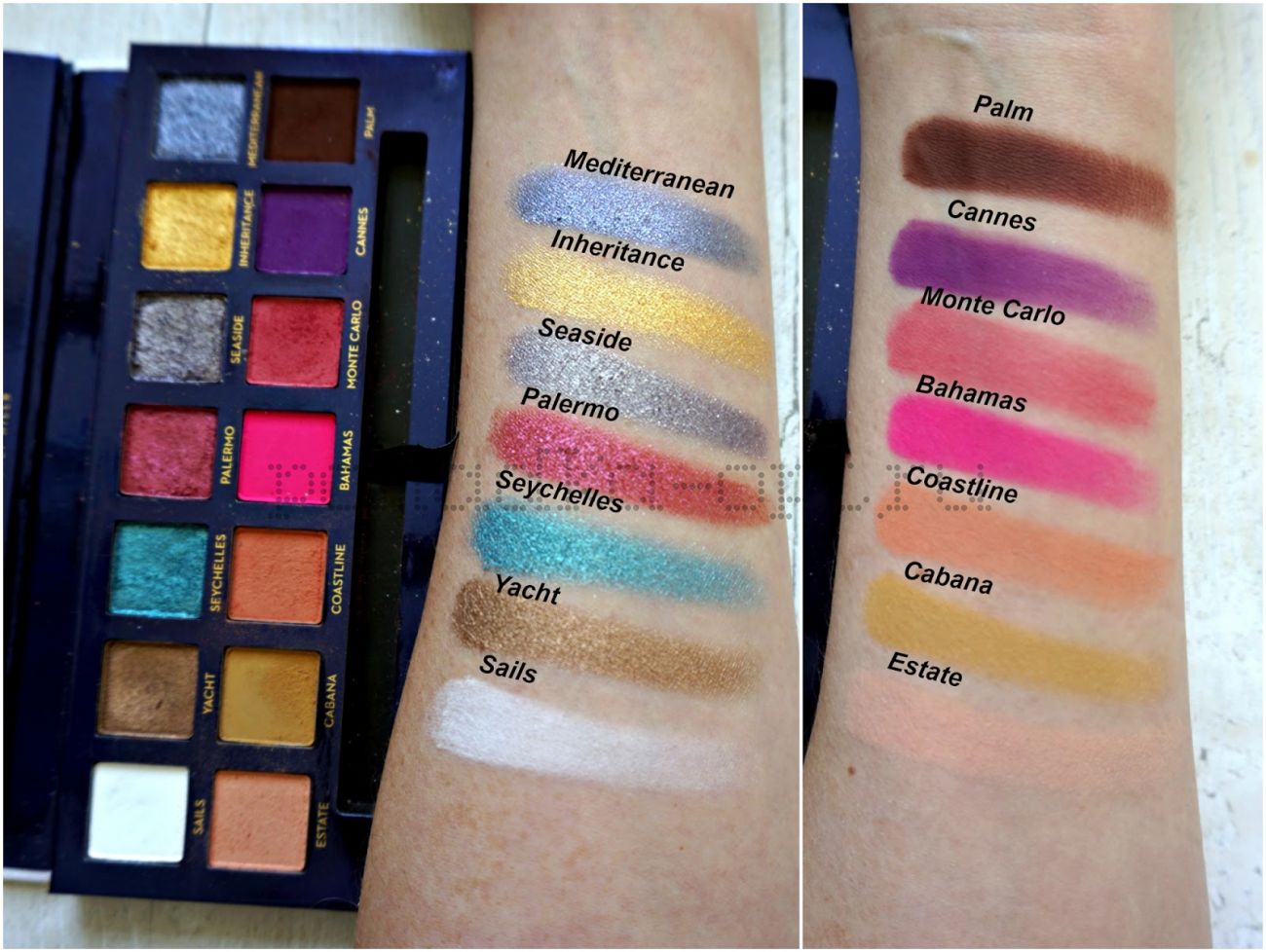 Anastasia Beverly HIlls Riviera Palette Review