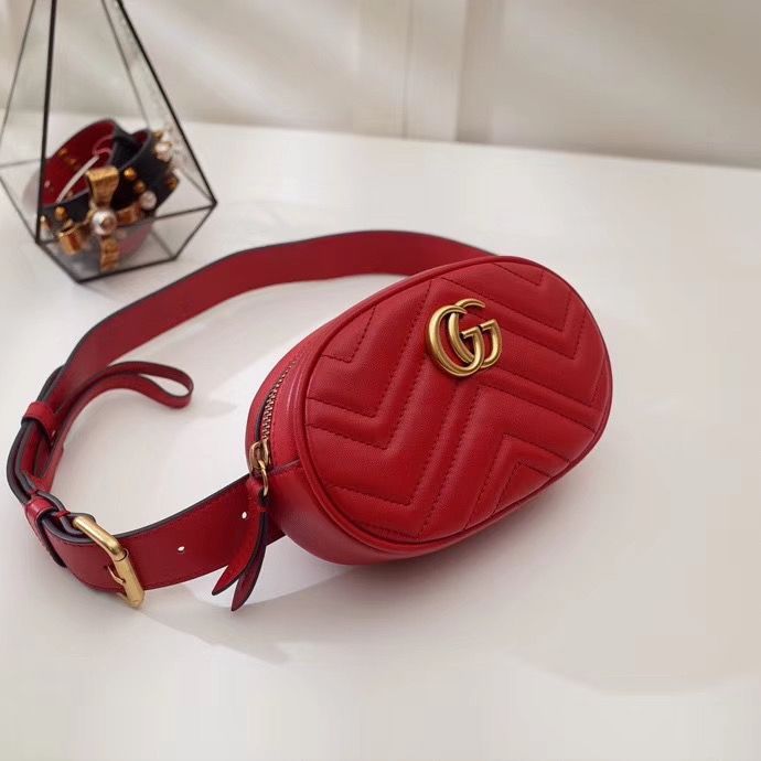 Поясная сумка Gucci Marmont GG