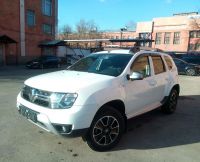 Renault Duster 2017 г. (белый) вид спереди справа