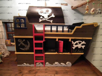 Кровать-чердак Домик Fairy Land (любые размеры)