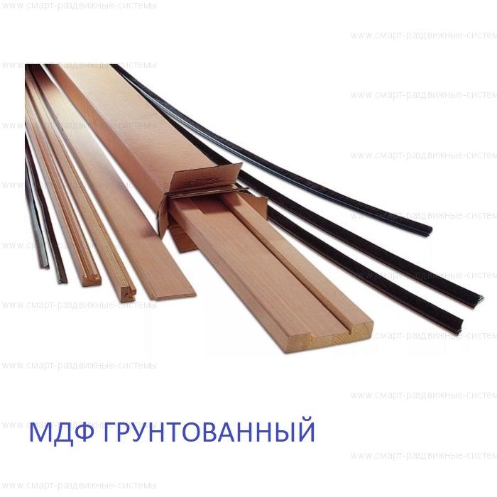 Комплект обрамления пенала Eclisse Unico грунтованный, под покраску.