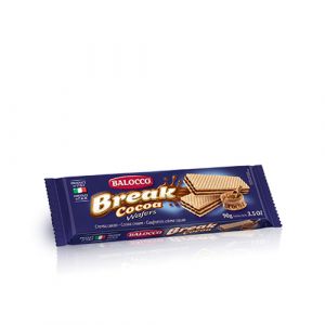Вафли с шоколадным кремом Balocco Break Cocoa Wafers 90 г Италия