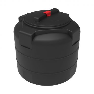 Емкость T 100 литров черная пластиковая