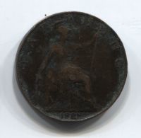 1 фартинг 1898 года Великобритания VF-