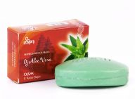 Мыло аюрведическое Одж Алое Вера | 100 г | Oj Aloe Vera Soap