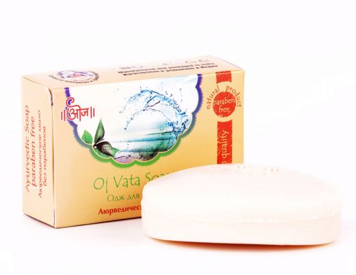 Мыло аюрведическое терапевтическое Одж для Ваты | 100 г | Oj Vata Soap