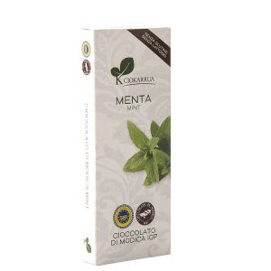 Шоколад темный с Мятой Ciokarrua Cioccolato Menta di Modica IGP 100 г - Италия