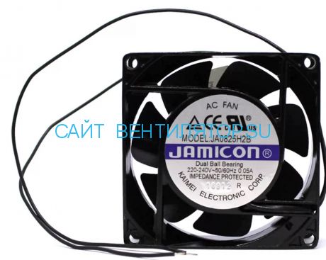 Вентилятор 80х25 220в JAMICON JA0825H2S010N-L-R