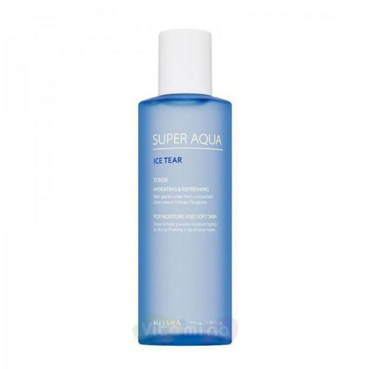 Missha Освежающий тоник для лица Super Aqua Ice Tear Skin, 180 мл