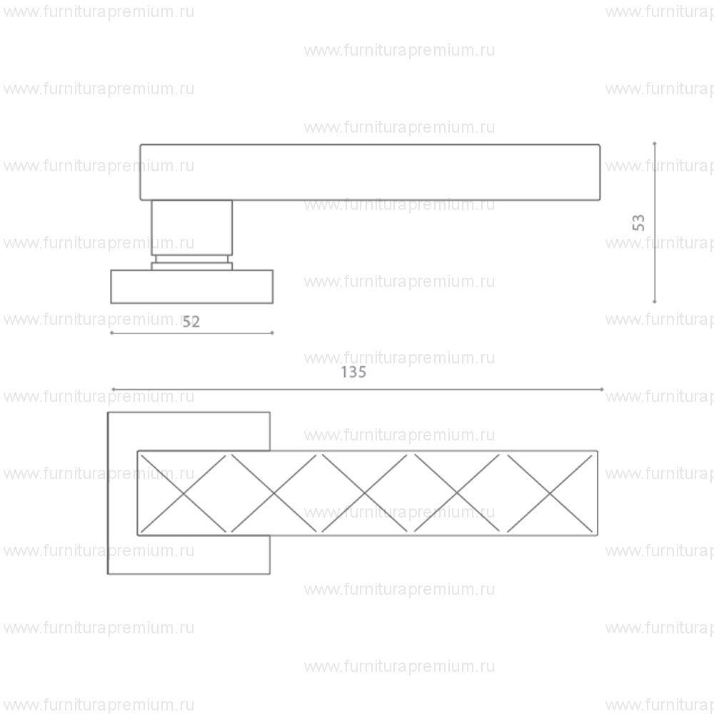 Ручка Glass Design Xeni