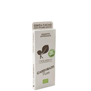 Шоколад из кэроба без добавок био Ciokarrua Carrubato Pura 55% Biologico 50 г - Италия
