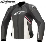 Куртка женская Alpinestars Stella GP Plus V3 Airflow, Черно-бело-розовая