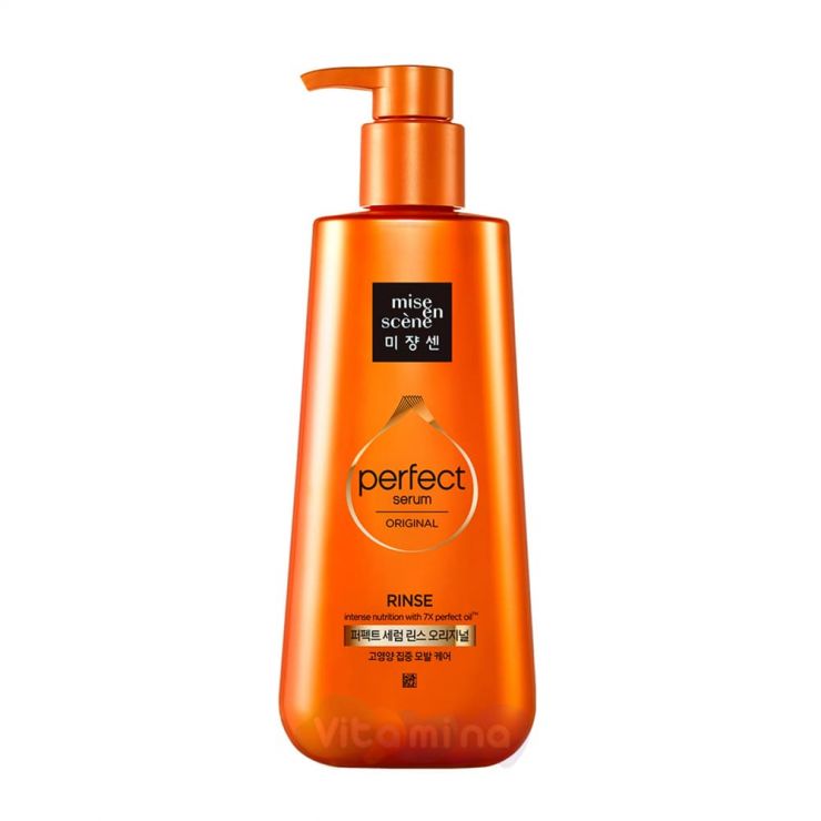 Mise En Scene Питательный кондиционер для поврежденных волос Perfect Serum Rinse, 680 мл