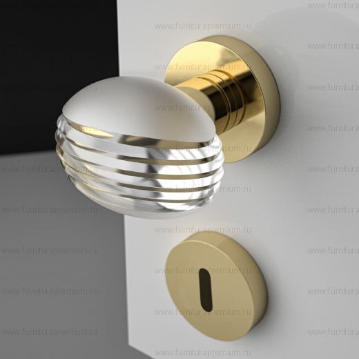 Комплект кноб Glass Design OVO Rigato