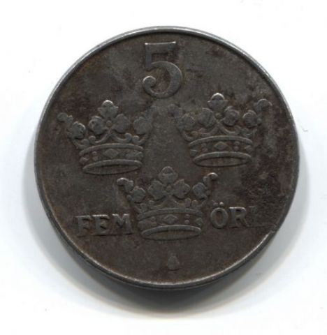 5 эре 1943 года Швеция