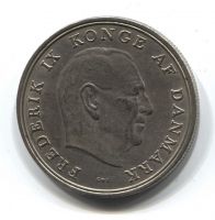 5 крон 1966 года Дания