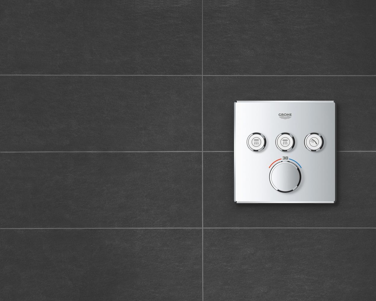 Смеситель Grohe Grohtherm для ванны и душа 29126000 схема 3