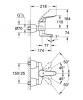 Смеситель Grohe Euroeco Speсial для ванны с поворотным изливом 32768000 ФОТО