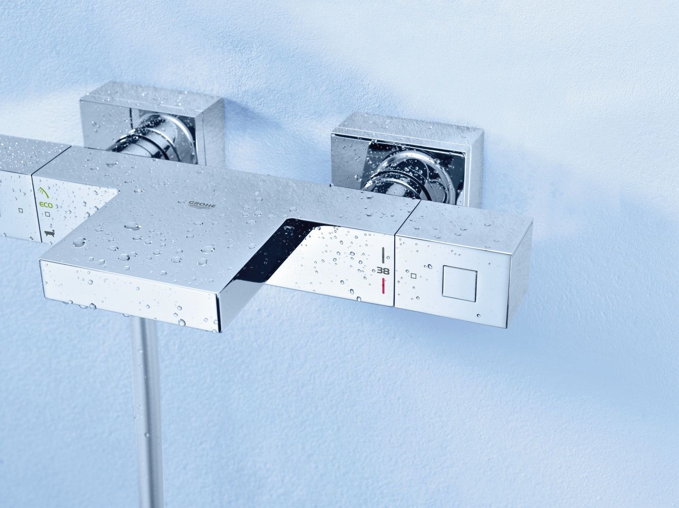 Смеситель Grohe Grohtherm Cube для ванны 34497000 схема 5