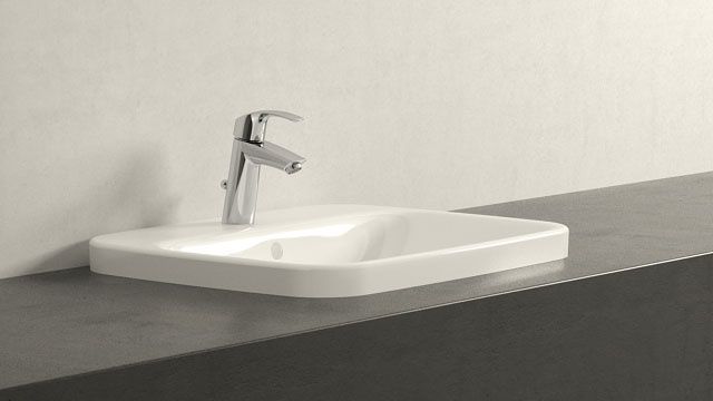 Смеситель Grohe Eurosmart для раковины 23323001 схема 8