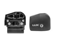 Багажник на интегрированные рейлинги Lada Vesta SW / SW Cross, Lux Bridge, крыловидные дуги (серебристый цвет)