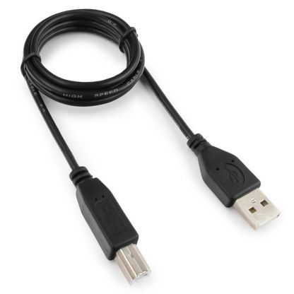 Кабель USB 2.0 - USB BM Гарнизон, GCC-USB2-AMBM-1M, AM/BM, 1м