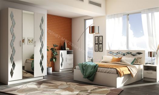 Комод малый "Диана" Линаура