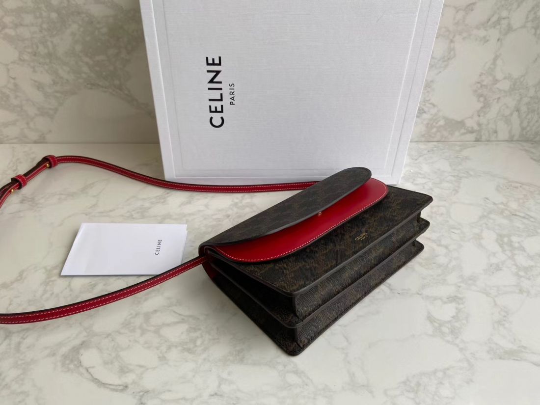 Клатч CELINE TRIOMPHE CANVAS