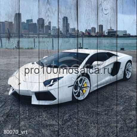 80070 Картина на досках серия АВТО