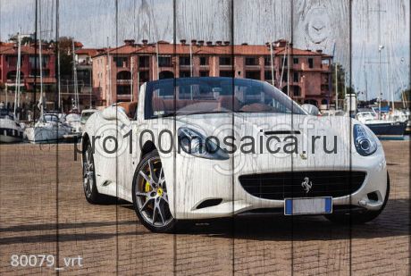 80079 Картина на досках серия АВТО