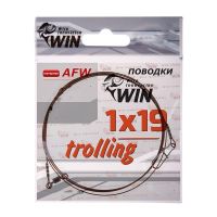 Поводок для троллинга Win 1х19 (AFW) Trolling 16 кг 50 см фото1