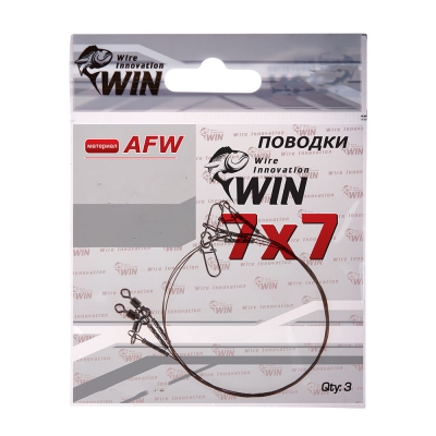 Стальной поводок Win 7х7 (AFW) 12 кг 15 см