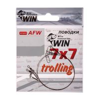 Поводок Win 7х7 (AFW) Trolling 28 кг 100 см фото1