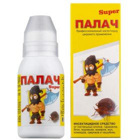 Палач "Super" средство от клопов, тараканов, муравьев, блох, 100 мл