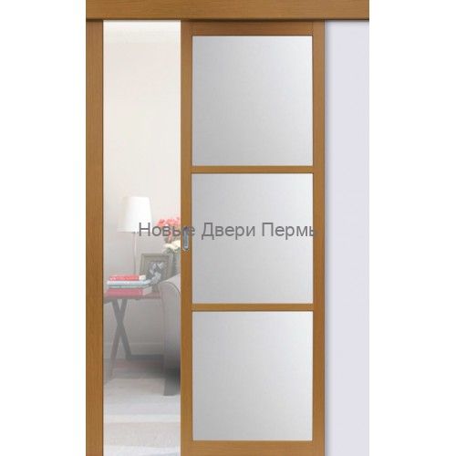 Перегородка межкомнатная раздвижная Орех