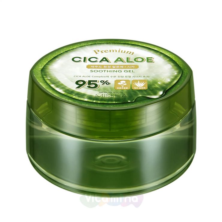 Missha Успокаивающий гель с Алоэ Premium Cica Aloe Soothing Gel 300 мл