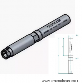 Универсальный удлинитель для фрез 6 мм D14 L100 S12  WPW TXL0602