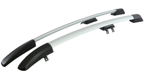 Рейлинги на Рено Сандеро, анод серый