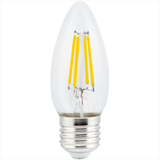 Ecola candle LED 5,0W 220V E27 4000K