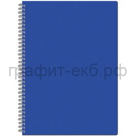 Тетрадь А4 96л.кл.Полином пластик, спираль 12с2