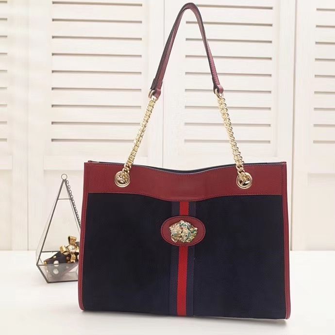 Gucci Rajah Big Lather Tote 36 cm