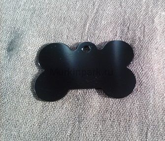 Адресник 5,1х3,6см косточка