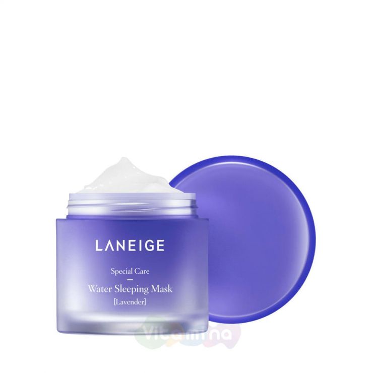 Laneige Ночная увлажняющая маска с ароматом лаванды Water Sleeping Mask Lavender, 100 мл