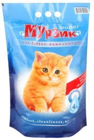 Наполнитель Мурзик Цеолайт впитывающий, силикоцеолит 4л.