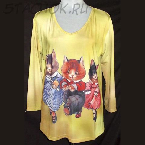 Кофточка "Танцующие котята" размеры M и L (Butler & Wilson Великобритания)