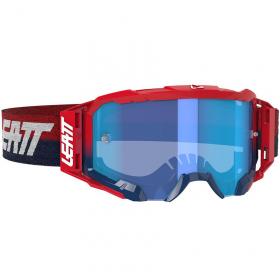 Leatt Velocity 5.5 Red/Blue 52%, очки для мотокросса и эндуро
